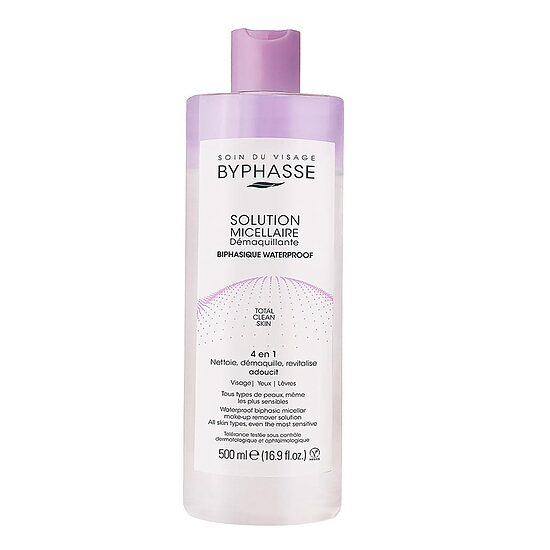 Byphasse Biphase Waterproof mitsellaarne 500 ml